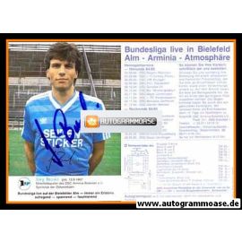 Autogramm Fussball | DSC Arminia Bielefeld | 1984 | Jörg BRESKI