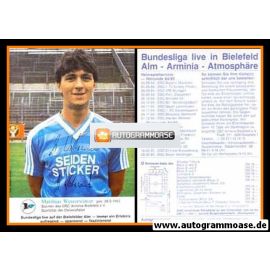 Autogramm Fussball | DSC Arminia Bielefeld | 1984 | Matthias WESTERWINTER