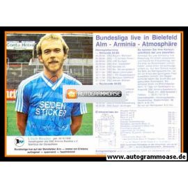 Autogramm Fussball | DSC Arminia Bielefeld | 1984 | Ulrich BÜSCHER