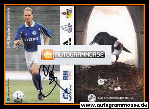 Autogramm Fussball | FC Schalke 04 | 1999 | Andreas MÜLLER