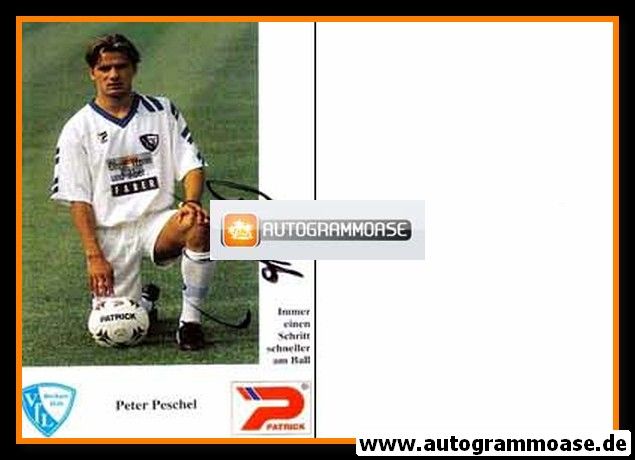 Autogramm Fussball | VfL Bochum | 1992 | Peter PESCHEL