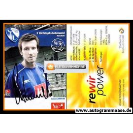Autogramm Fussball | VfL Bochum | 2007 | Christoph DABROWSKI