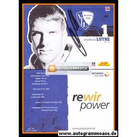 Autogramm Fussball | VfL Bochum | 2013 | Andreas LUTHE
