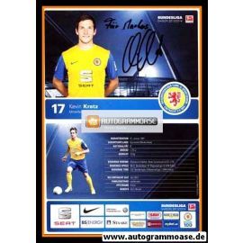 Autogramm Fussball | Eintracht Braunschweig | 2013 | Kevin KRATZ