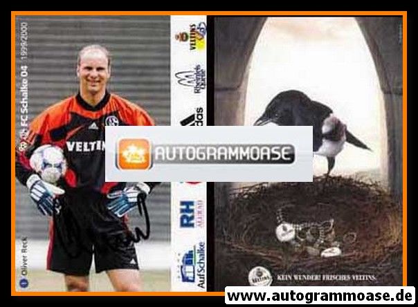 Autogramm Fussball | FC Schalke 04 | 1999 | Oliver RECK