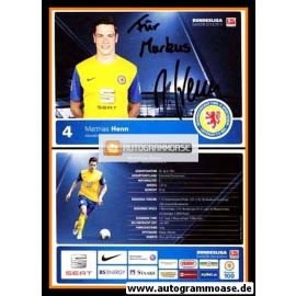 Autogramm Fussball | Eintracht Braunschweig | 2013 | Matthias HENN