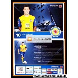 Autogramm Fussball | Eintracht Braunschweig | 2013 | Mirko BOLAND