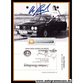Autogramm Fussball | SV Werder Bremen | 1970er | Uwe REINDERS (Alfa Romeo SW) _