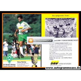 Autogramm Fussball | SV Werder Bremen | 1994 | Hany RAMZY