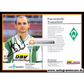 Autogramm Fussball | SV Werder Bremen | 1996 | Viktor SKRIPNIK _