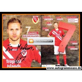Autogramm Fussball | FC Energie Cottbus | 2013 | Daniel BRINKMANN