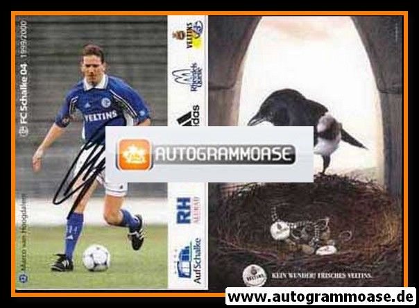 Autogramm Fussball | FC Schalke 04 | 1999 | Marco VAN HOOGDALEM