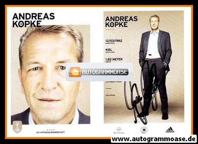 Autogramm Fussball | DFB | 2014 Adidas | Andreas KÖPKE (4 Sterne)