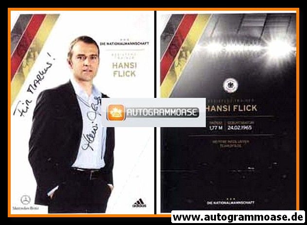 Autogramm Fussball | DFB | 2012 Adidas | Hansi FLICK