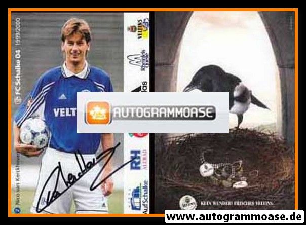Autogramm Fussball | FC Schalke 04 | 1999 | Nico VAN KERCKHOVEN