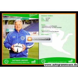 Autogramm Fussball | MSV Duisburg | 2010er | Dietmar LINDERS (Fussball-Camp)