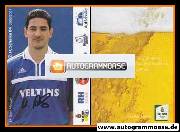 Autogramm Fussball | FC Schalke 04 | 2000 | Ünal ALPUGAN