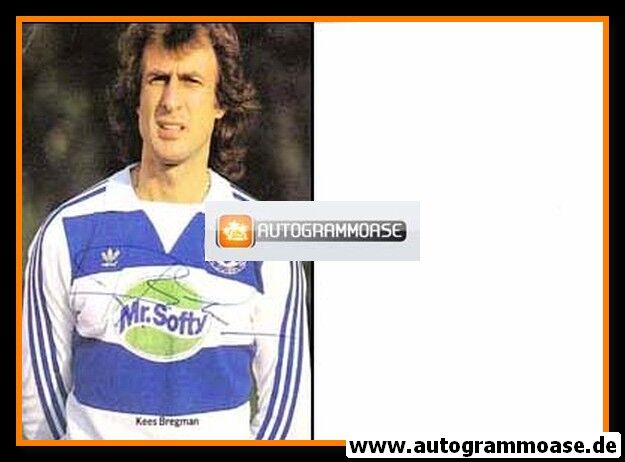 Autogramm Fussball | MSV Duisburg | 1983 | Kees BREGMAN