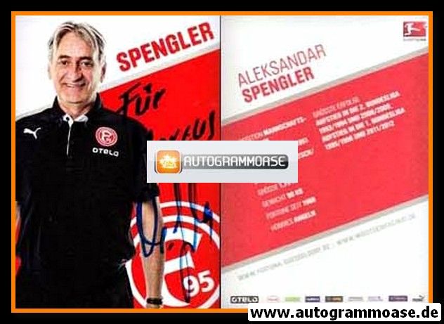 Autogramm Fussball | Fortuna Düsseldorf | 2013 | Aleksandar SPENGLER