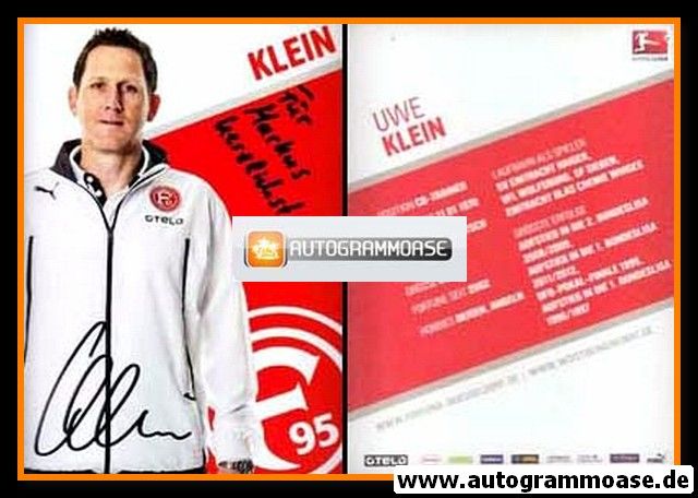 Autogramm Fussball | Fortuna Düsseldorf | 2013 | Uwe KLEIN