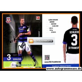 Autogramm Fussball | FSV Frankfurt | 2012 | Björn SCHLICKE