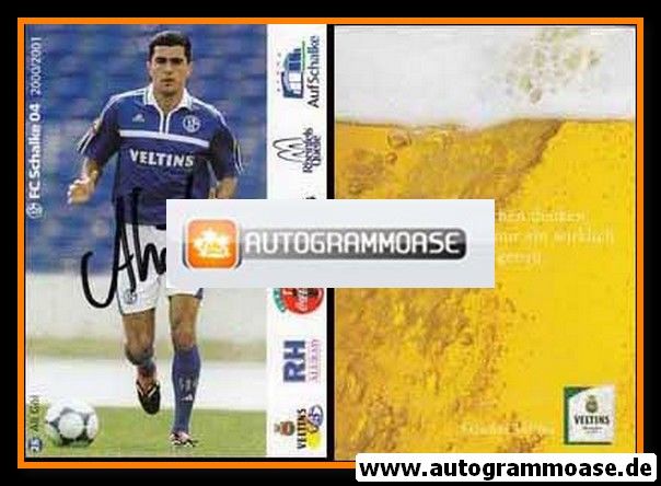 Autogramm Fussball | FC Schalke 04 | 2000 | Ali GÖL