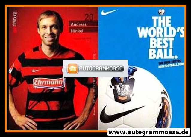 Autogramm Fussball | SC Freiburg | 2011 | Andreas HINKEL