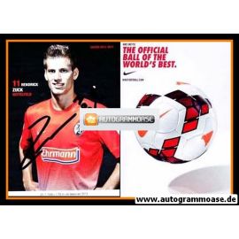 Autogramm Fussball | SC Freiburg | 2013 | Hendrick ZUCK