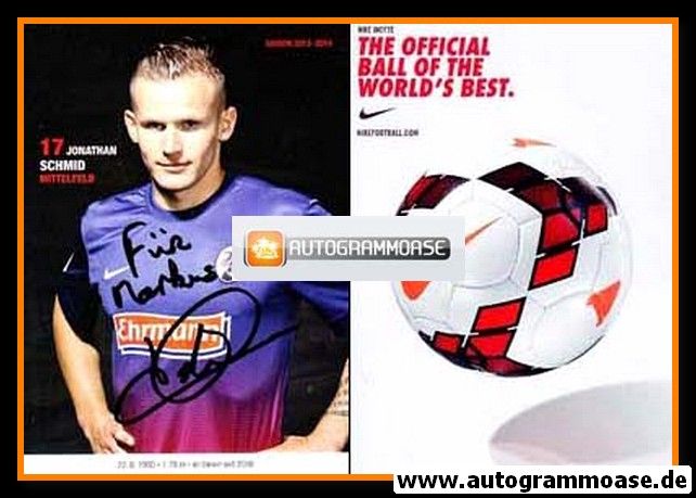 Autogramm Fussball | SC Freiburg | 2013 | Jonathan SCHMID