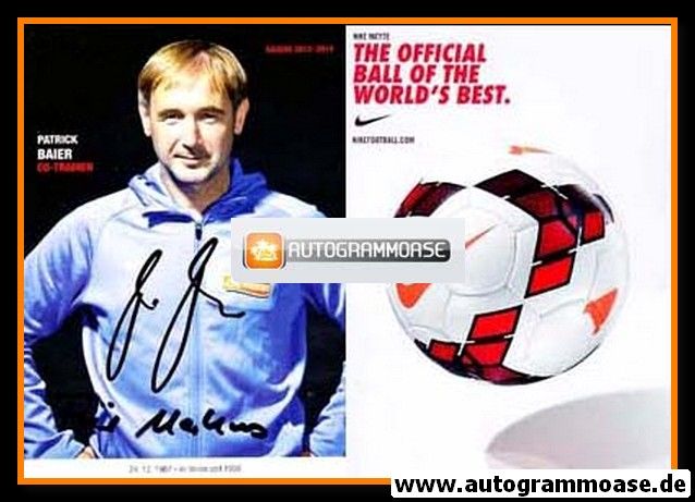 Autogramm Fussball | SC Freiburg | 2013 | Patrick BAIER