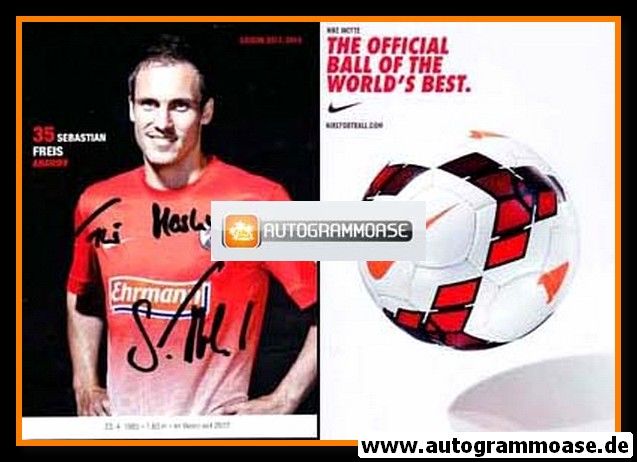 Autogramm Fussball | SC Freiburg | 2013 | Sebastian FREIS
