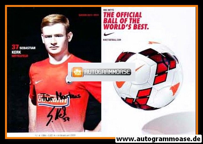 Autogramm Fussball | SC Freiburg | 2013 | Sebastian KERK