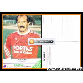 Autogramm Fussball | 1980er Portas | Wolfgang SOLZ (Eintracht Frankfurt)
