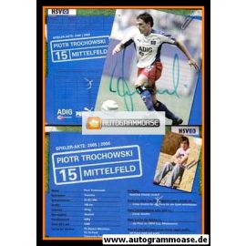 Autogramm Fussball | Hamburger SV | 2005 | Piotr TROCHOWSKI