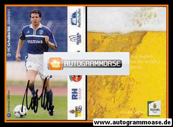 Autogramm Fussball | FC Schalke 04 | 2000 | Andreas MÖLLER 