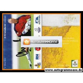 Autogramm Fussball | FC Schalke 04 | 2000 | Oliver RECK