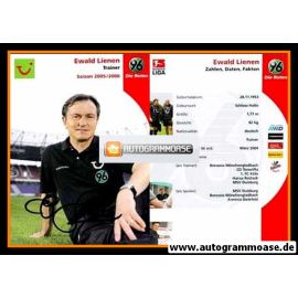 Autogramm Fussball | Hannover 96 | 2005 | Ewald LIENEN