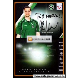 Autogramm Fussball | Hannover 96 | 2013 | Thomas WESTPHAL