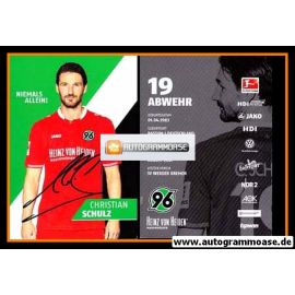 Autogramm Fussball | Hannover 96 | 2015 | Christian SCHULZ