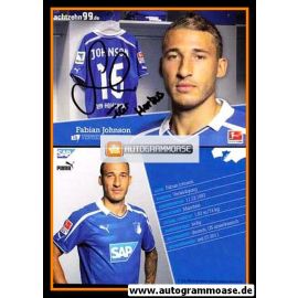 Autogramm Fussball | TSG 1899 Hoffenheim | 2013 | Fabian JOHNSON