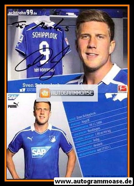 Autogramm Fussball | TSG 1899 Hoffenheim | 2013 | Sven SCHIPPLOCK