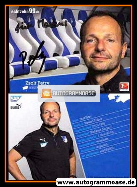 Autogramm Fussball | TSG 1899 Hoffenheim | 2013 | Zsolt PETRY