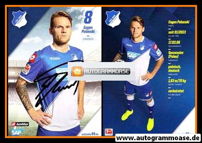 Autogramm Fussball | TSG 1899 Hoffenheim | 2014 | Eugen POLANSKI