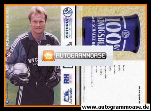 Autogramm Fussball | FC Schalke 04 | 2001 | Frode GRODAS