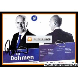 Autogramm Fussball | Karlsruher SC | 2007 | Rolf DOHMEN