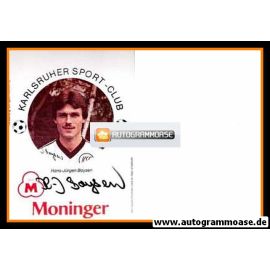 Autogramm Fussball | Karlsruher SC | 1983 | Hans-Jürgen BOYSEN