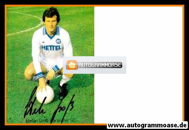 Autogramm Fussball | Karlsruher SC | 1980er Hettel | Stefan GROSS