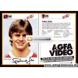 Autogramm Fussball | Bayer Leverkusen | 1983 | Falko GÖTZ