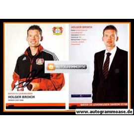 Autogramm Fussball | Bayer Leverkusen | 2007 | Holger BROICH