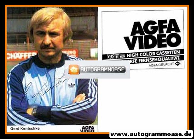 Autogramm Fussball | Bayer Leverkusen | 1982 | Gerd KENTSCHKE